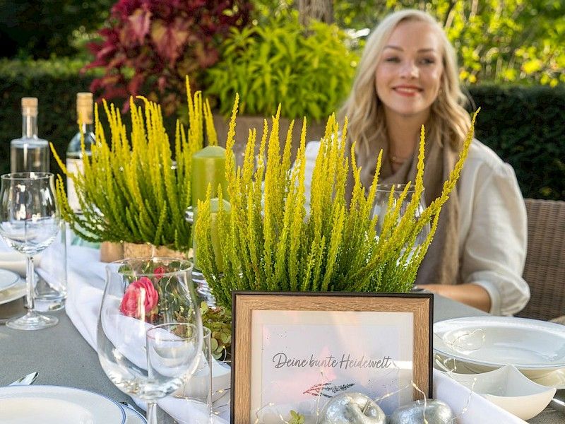 Gardengirls® Sunset Girls® Herbstliche Tischdekoration